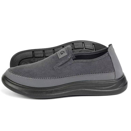 Spring and Autumn Men's Work Shoes Black Old Beijing Cloth Shoes Casual Polyurethane Soft Sole Middle-Aged and Elderly Dad Shoes