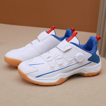Men's Shoes, Sports Shoes, Running Tendon Soles, Non-Slip, Wear-Resistant, Rotating Buttons, No Laces, Adult Slip-On Shoes