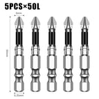 Anti-slip bit 50l pack of five