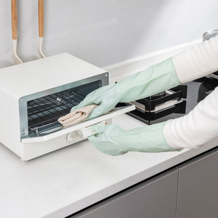 Dishwashing Gloves for Housework, Household Cleaning, Pvc Rubber, Kitchen-Specific, Thickened, Waterproof