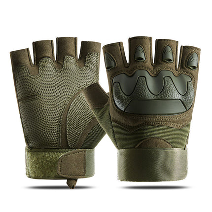 Fighting Training Tactical Gloves Men's Outdoor Mountain Climbing Protection Anti-slip Cycling Windproof Touch G03-XRQ