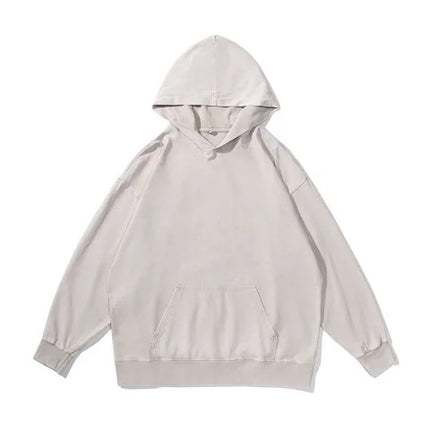 Cross-border American Retro Batik Washed Hooded Sweatshirt New High Street Tide Brand Loose Men's and Women's Tops to Figure Production