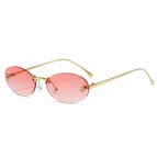 Gold frame gradient flakes