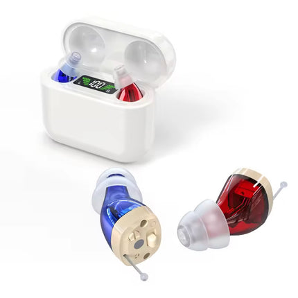 Cross-border in-the-ear digital hearing aid sound amplifier sound collector mobile charging bin hearing aid