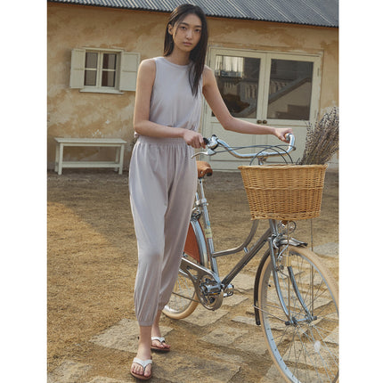 25 New Autumn Sports Yoga Wear Jumpsuit for Women, Sleeveless, Beautiful Back, Slit, Loose, Casual, Pilates Fitness for Women