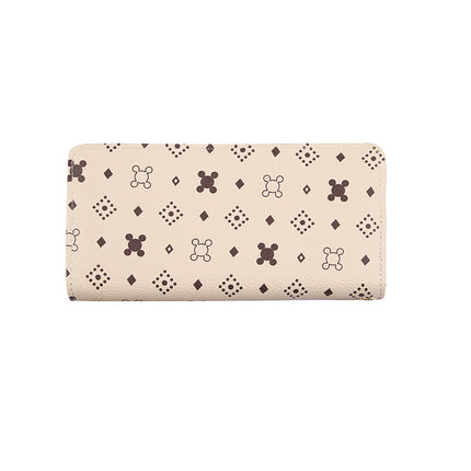 Cross-border New Women's Wallet Long Single-layer Zipper Coin Purse European and American Fashion Clutch Multi-function Mobile Phone Bag