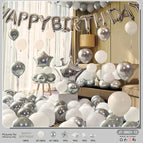 JT-SR01-12 silver white crown suit [paper card packaging] [dispensing and ribbon]]