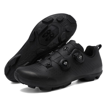 Cross-border foreign trade bicycle shoes cycling shoes men and women road bike lock shoes mountain bike booster shoes hard bottom wholesale