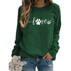 round neck green / S