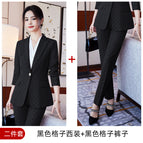 Black suit + pants / S