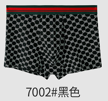 Men's Underwear Modal Men's Boxer Shorts Loose Large Size Anti-bacterial Sports Printed Seamless Men's Boxer Shorts