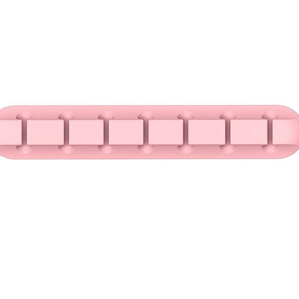 New desktop charging data cable holder multi-port creative storage wire silicone cable organizer hub