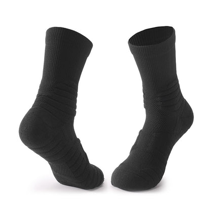 Professional Football Socks for Men, Towel-Bottomed, Mid-Calf, Thickened, Non-Slip Sports Socks, Wholesale Cross-Border Winter Sports Socks