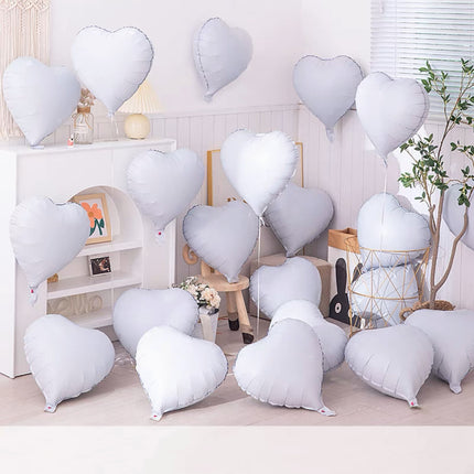 18inch Love Light Board Aluminum Film Balloon Wedding Room Decoration Valentine's Day Party Floating Love Balloon Wholesale