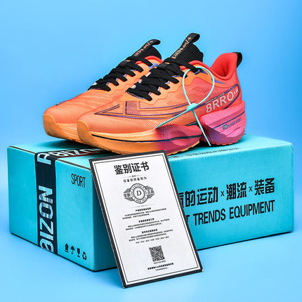 Chitu 8Pro Running Shoes Men's Summer New Student Kidsren's Shock-Absorbing Professional Sports Racing Carbon Plate Running Shoes Lightweight