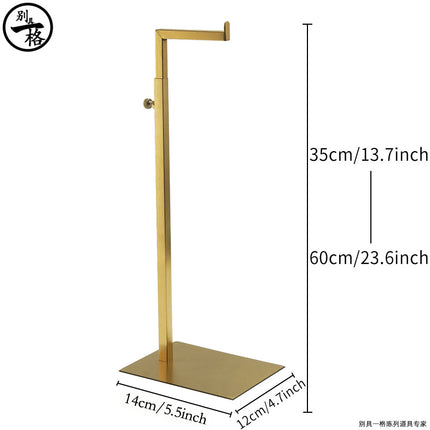 Cross-Border Exclusive Supply of Stainless Steel Bag Racks, Bag Display Racks, Bag Supports, Bag Racks for Stores, Adjustable Handbag Stands