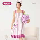 04#Grape purple skirt / Free size