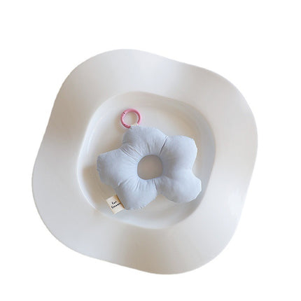 Korean Style Ins Style Original New Hollow Cream Flower Pendant Cute Milk Huhu Creative Bag Hanging Ornaments