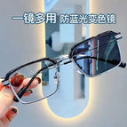 Black gold frame / Anti-blue light zero diopter 0 degrees