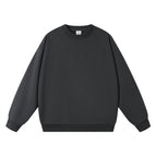 Round neck - dark gray / S