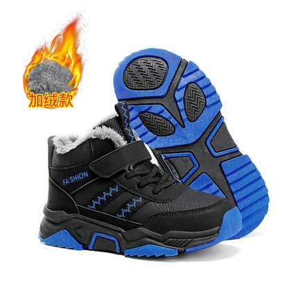 Children's Snow Boots, Winter Popular Anti-Slip and Cold-Proof High-Top Long Snow Boots, Cotton Boots for Middle-Aged and Older Boys and Girls Wholesale