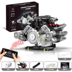 Aston martin valkyrie supercar engine 689pcs 209