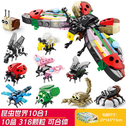 Lele Brothers 9113-9119 Project Fire Military Police Boys and Children Assembling Building Blocks Ornaments Toys