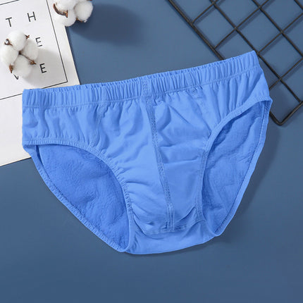 100% cotton men's underwear men's young and middle-aged shorts head loose breathable plus size fat guy triangle shorts