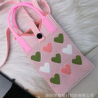 Pink = green and white heart - upgraded buttons
