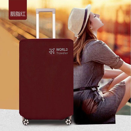 Thickened luggage case protective cover 20 suitcase cover waterproof wear-resistant luggage case shipping dust cover 24/26/28 inch