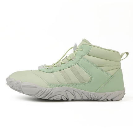 Five-Finger Cotton Shoes, Cold-Proof and Fleece-Lined Snow Boots, Outdoor Cycling Snow Boots, Winter Cotton Shoes, Waterproof Cotton Shoes, Mountaineering Cotton Shoes