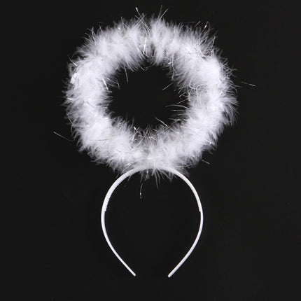 Halloween dress up angel wings props accessories Angel stick Angel headband head ring fairy stick Devil set 61