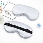 Faux silk adjustable buckle - silver