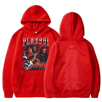 [Cross-border European Code] Rapper Playboi Carti Hoodies Men's Hoodie