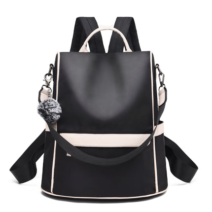 Oxford Cloth Canvas Backpack for Women 2026 New Korean Style Trendy Versatile Travel School Bag Women's Backpack Cross-Border