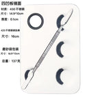 Four concave plates/set (1.0 thickness)