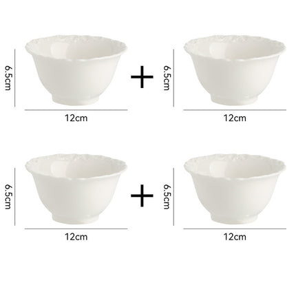 French ins style cream ceramic Western plate lace vintage dessert plate cream cake plate swing plate wholesale