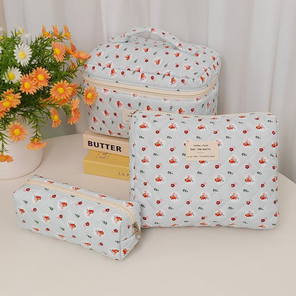 Large-Capacity Partitioned Makeup Bag, High-End Portable Storage Bag, Wholesale in Stock, Exclusively for Cross-Border Sales, Supports Labeling and Dropshipping