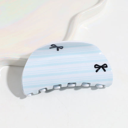 Cross-Border Fashion Sweet Flower Bow Clip Creative Little Fish Devil's Eye Shark Clip Hair Claw Hair Accessories Wholesale