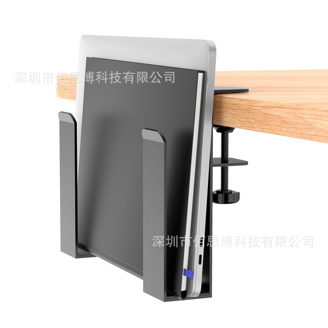 Amazon popular laptop cooling bracket file storage rack punch-free adjustable bookshelf file holder