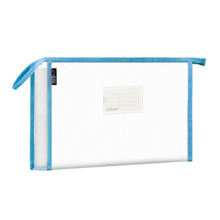 Double-Layer Stereo Document Bag Mesh Bag Eva Waterproof Information Bag Document Test Paper Storage Bag Satchel Subject Bag