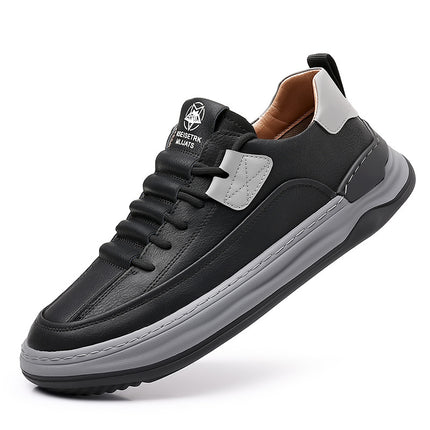 Summer New Men's Outdoor Sneakers Thick-Soled Wear-Resistant Versatile Shoes Sports Shoes Men's Genuine Leather Casual Men's Shoes Wholesale