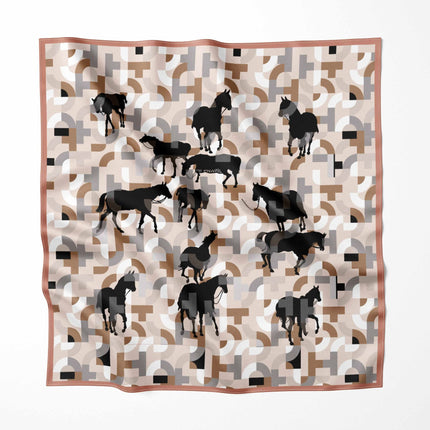 Collection of Silk Scarves Hangzhou Silk Mulberry Silk Fashion All-match Silk Crepe Satin High-end Gift for Mom