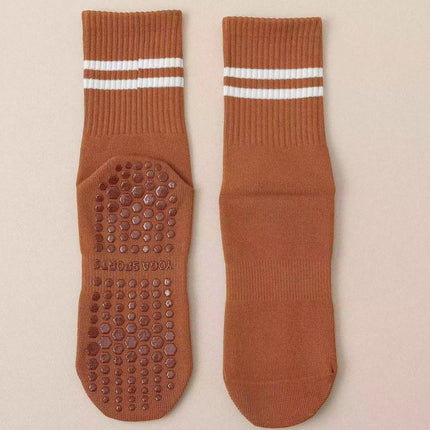 Yoga socks children's mid-tube socks non-slip indoor fitness dispensing socks Pilates women's sports socks
