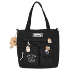 Black shoulder bag