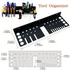 Multifunctional tool storage rack