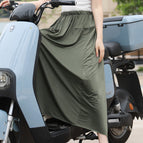 Ice silk army green-sun protection skirt / Free size (40.00 kg-85.00 kg