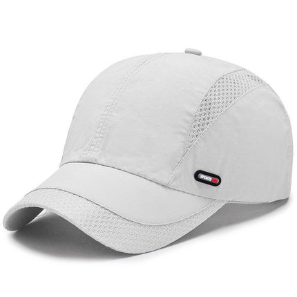 Men and women Korean quick-drying hat outdoor sports baseball cap summer sun hat breathable fishing cap net cap wholesale