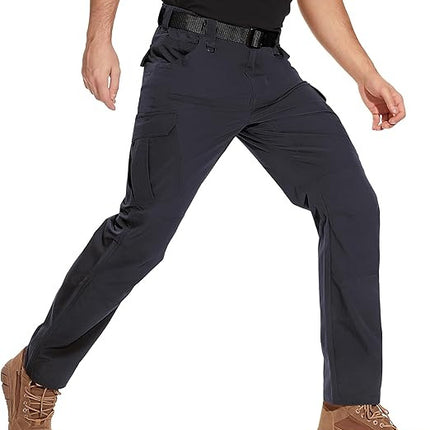 Cross-Border Men's Outdoor Overalls, Multifunctional Tactical Pants with Pockets, Light and Wear-Resistant Men's Pants, Tear-Resistant and Wear-Resistant, Long