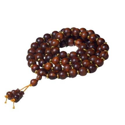 Black Rosewood Apple beads spacer beads accessories Buddha beads bracelet jewelry unisex ethnic style hanfu all-match